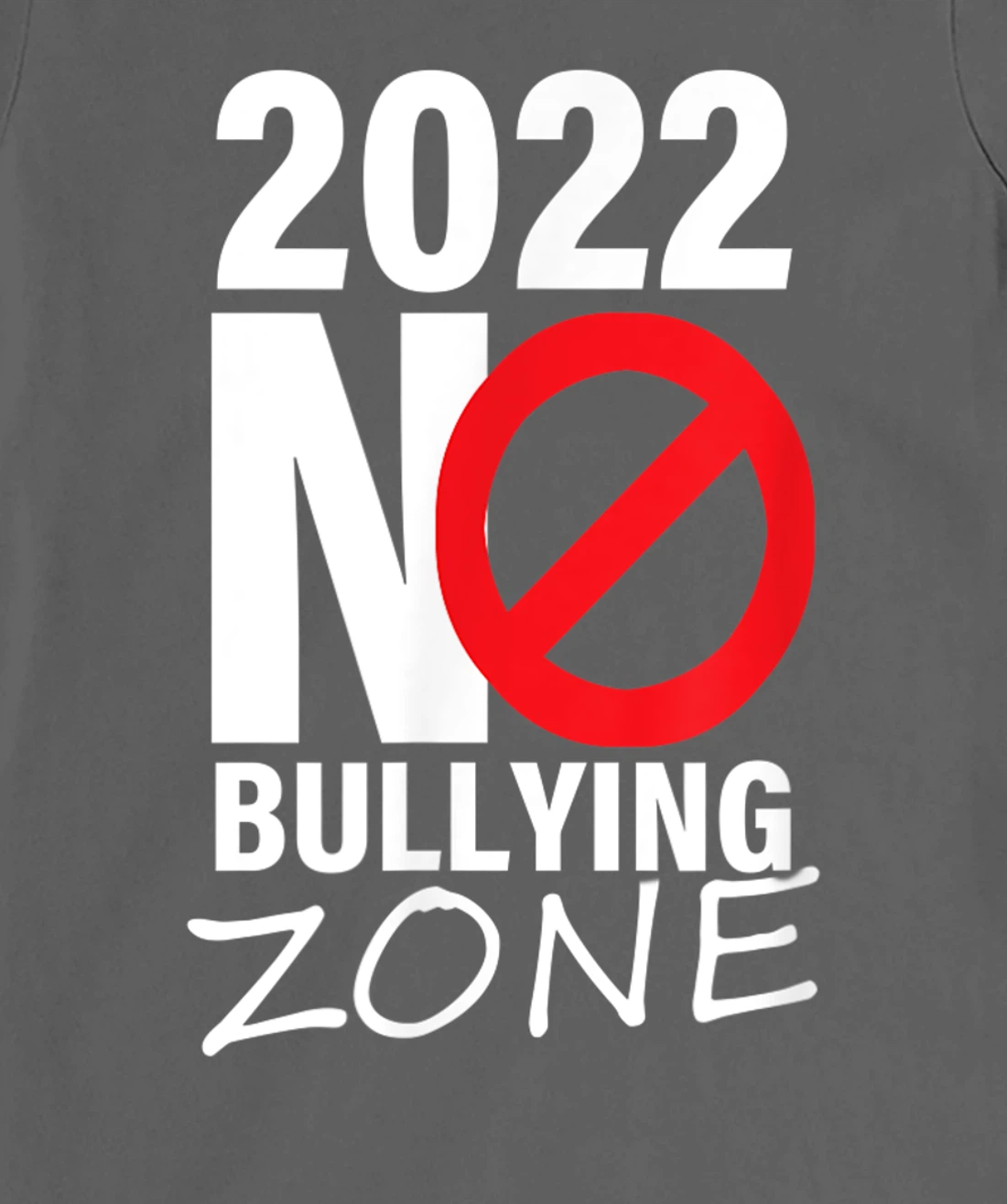 2022 no bullying anti bullying T-Shirt, Women T-Shirt