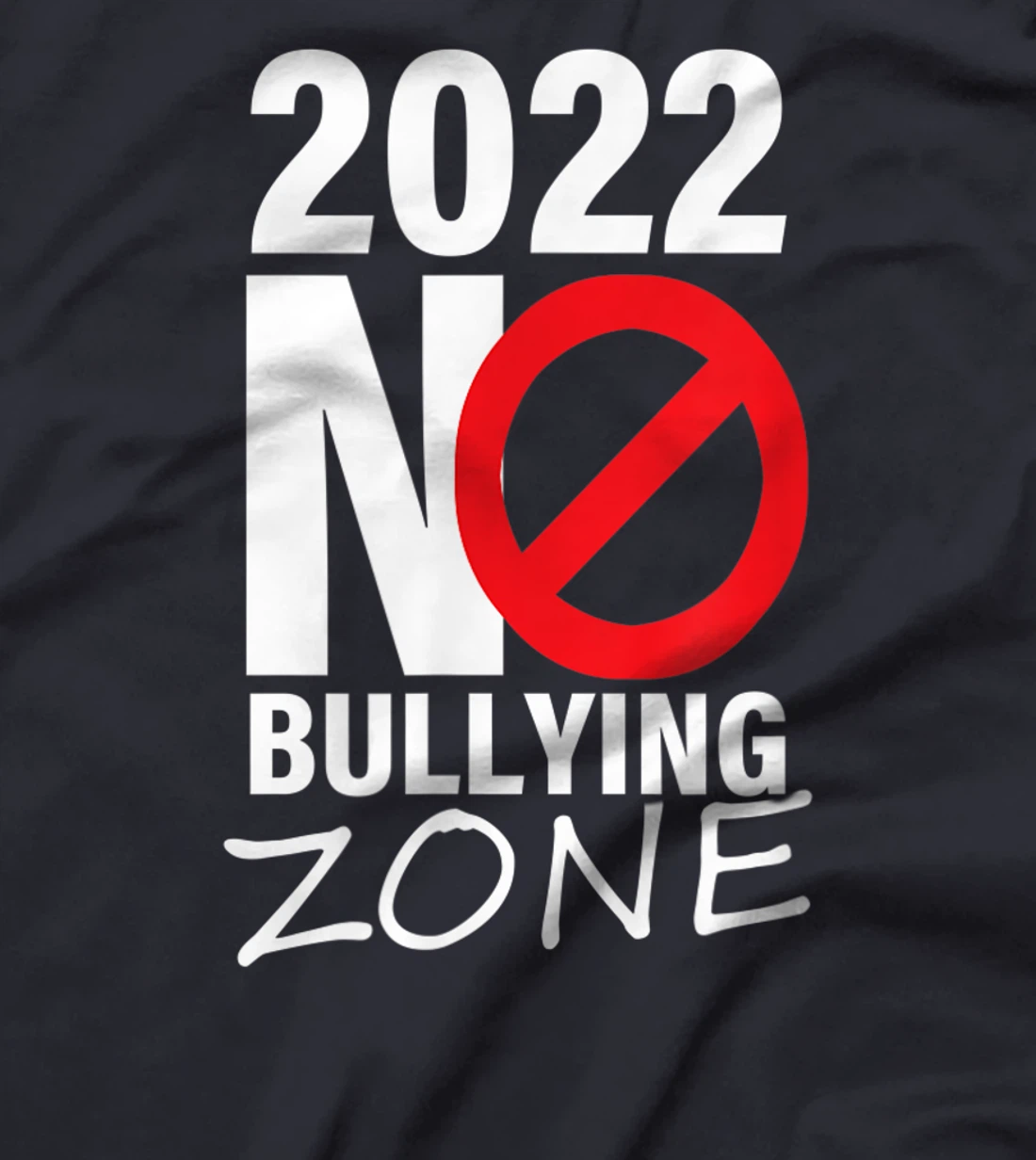 2022 no bullying anti bullying T-Shirt, Women T-Shirt