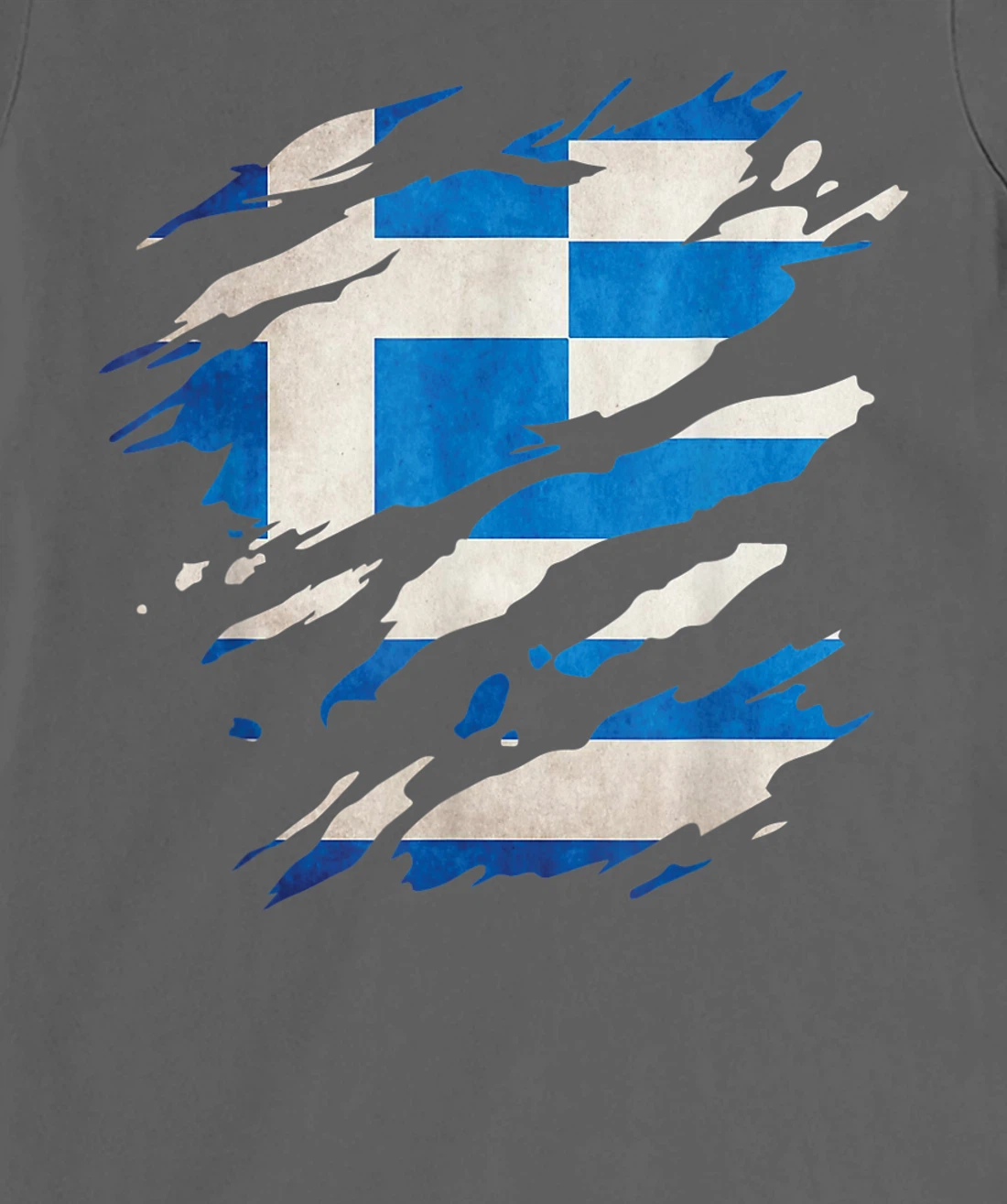 Greece - national flag, scratches, cracks T-Shirt, Kid T-Shirt and Women T-Shirt