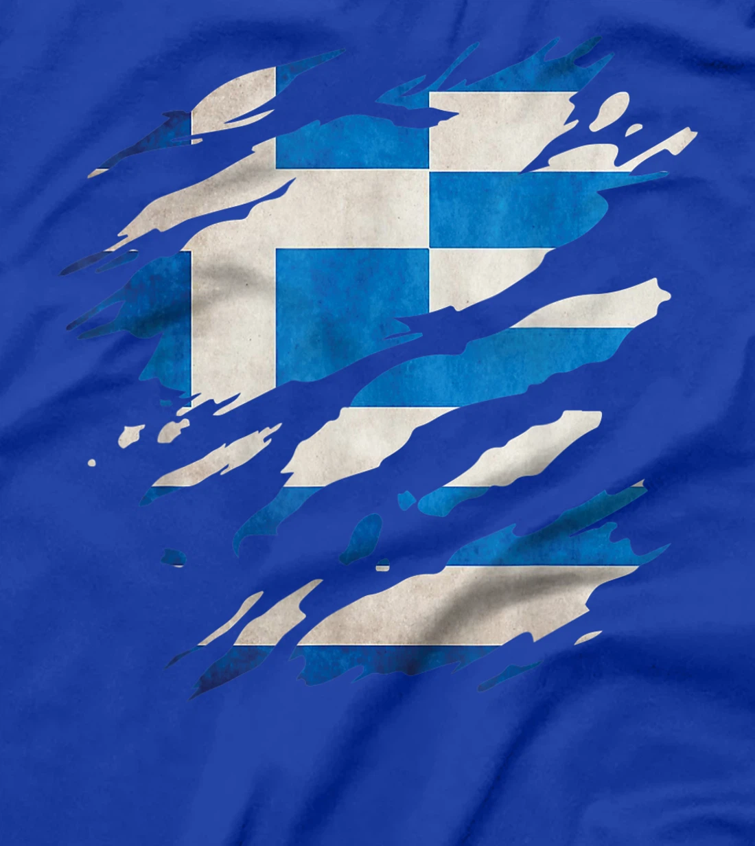 Greece - national flag, scratches, cracks T-Shirt, Kid T-Shirt and Women T-Shirt