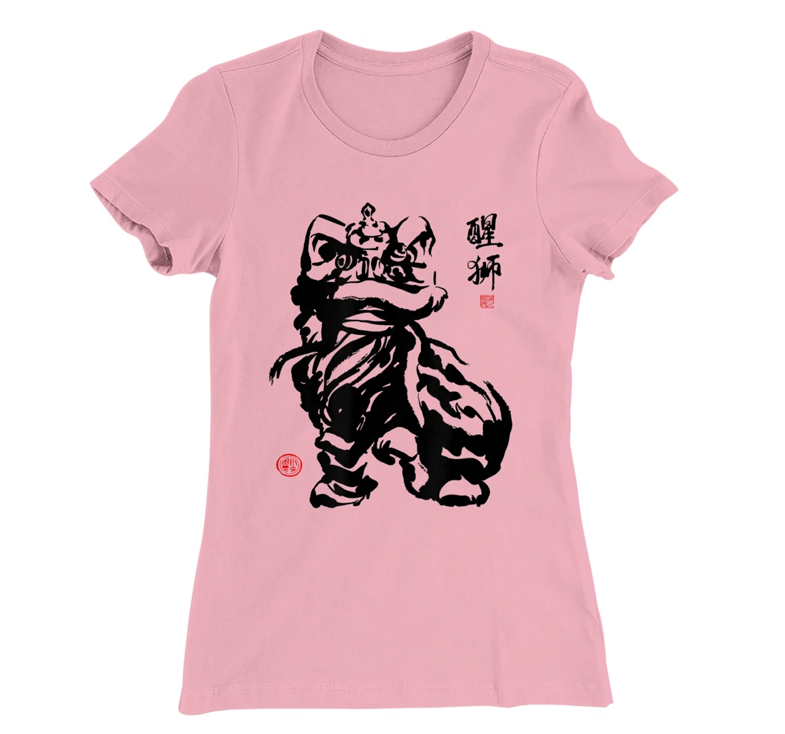Happy Chinese New Year Lion Dance T-Shirt, Kid T-Shirt and Women T-Shirt
