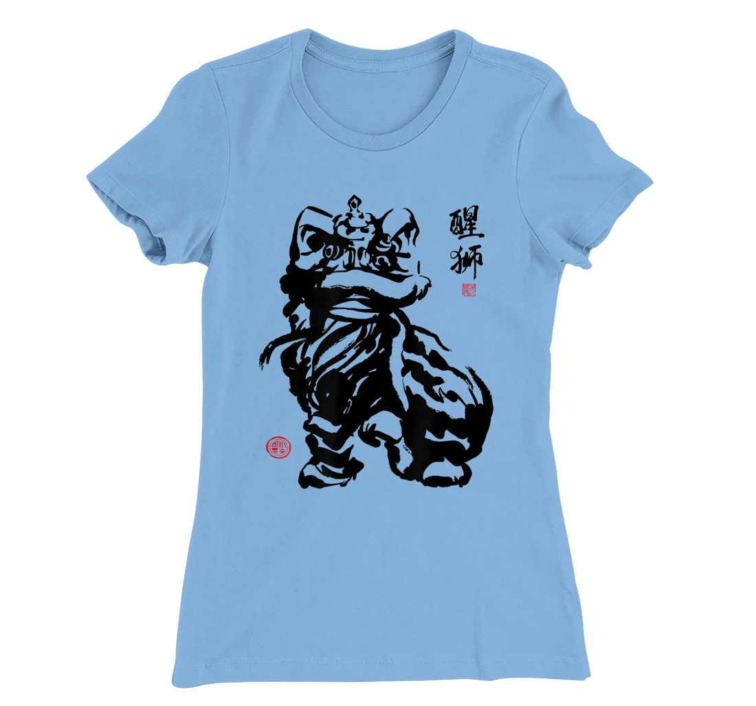 Happy Chinese New Year Lion Dance T-Shirt, Kid T-Shirt and Women T-Shirt