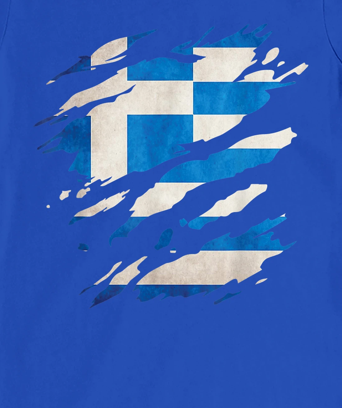 Greece - national flag, scratches, cracks T-Shirt, Kid T-Shirt and Women T-Shirt