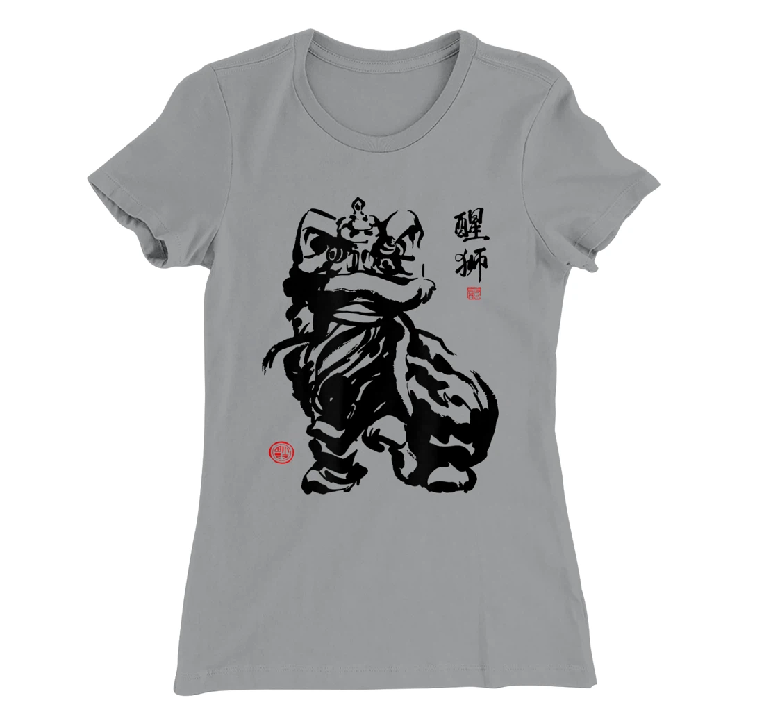 Happy Chinese New Year Lion Dance T-Shirt, Kid T-Shirt and Women T-Shirt
