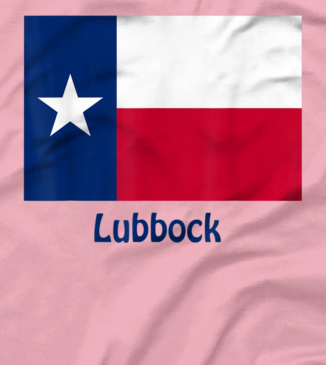 Womens Lubbock Texas USA Flag Souvenir T-Shirt, Kid T-Shirt and Women T-Shirt