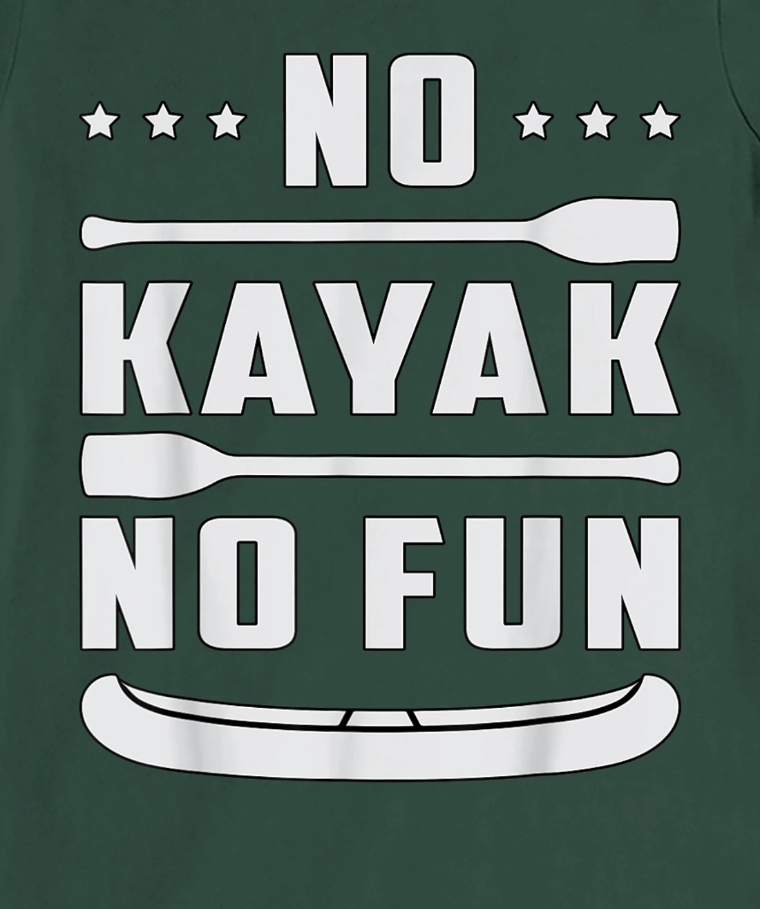 No Kayak No Fun Paddle Kayaking Canoe Paddling Retro Kayak T-Shirt, Women T-Shirt