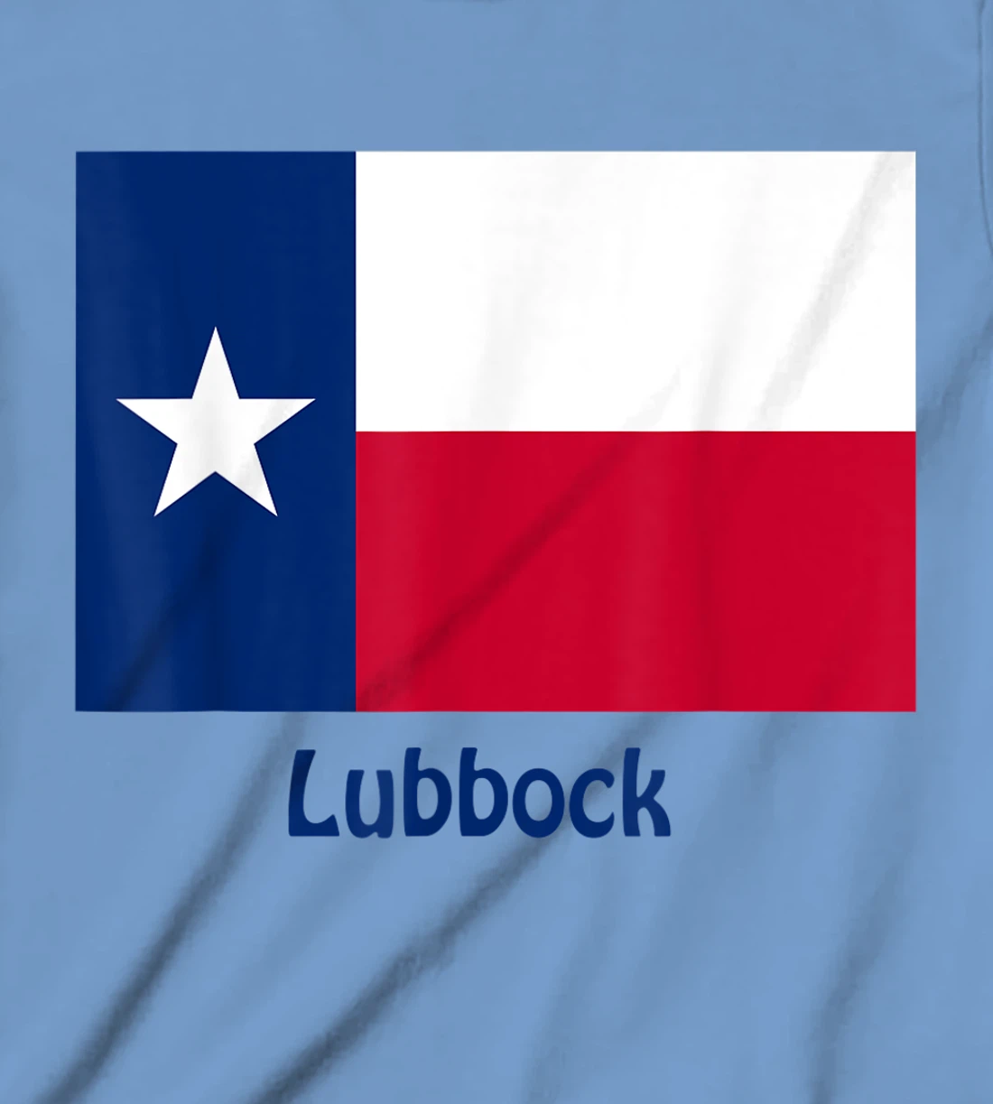 Womens Lubbock Texas USA Flag Souvenir T-Shirt, Kid T-Shirt and Women T-Shirt