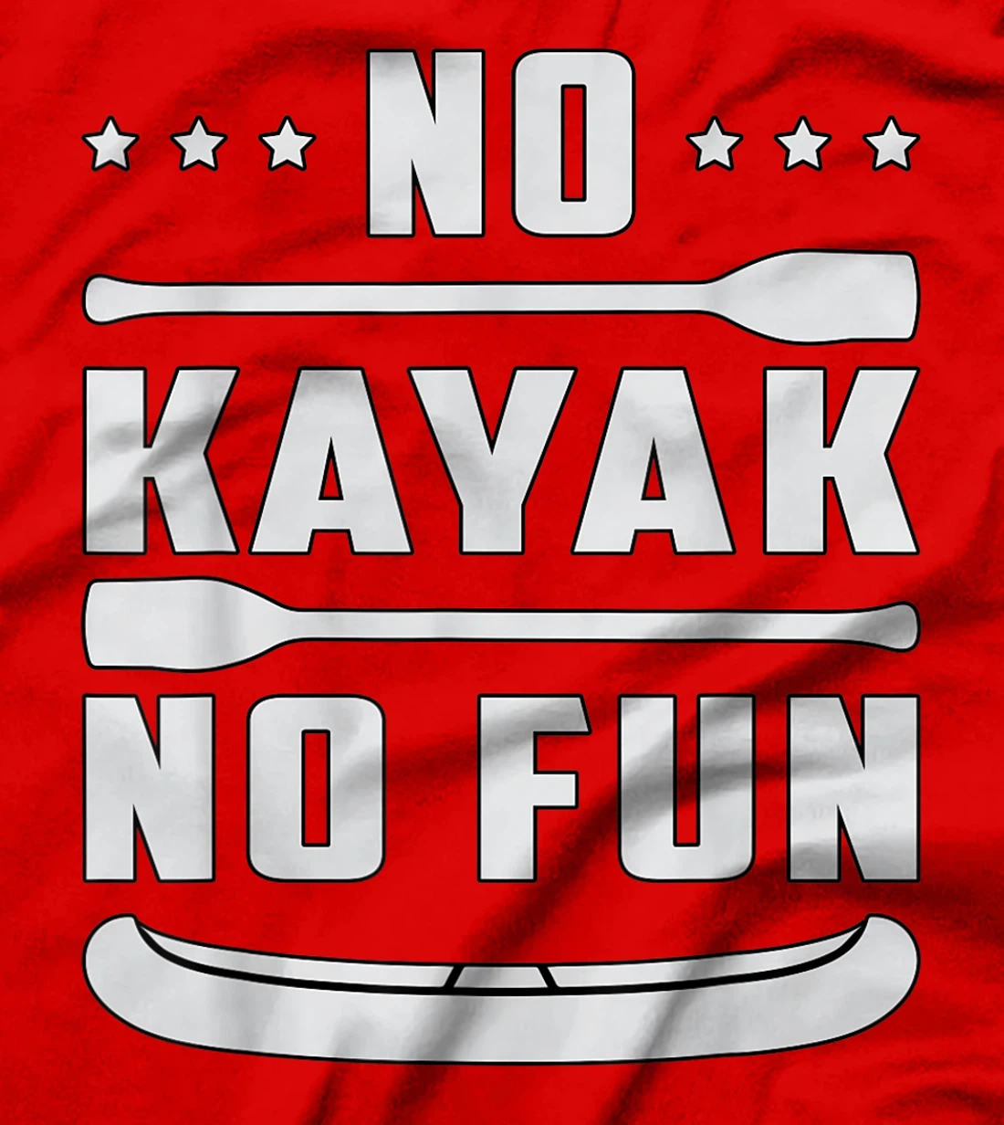 No Kayak No Fun Paddle Kayaking Canoe Paddling Retro Kayak T-Shirt, Women T-Shirt