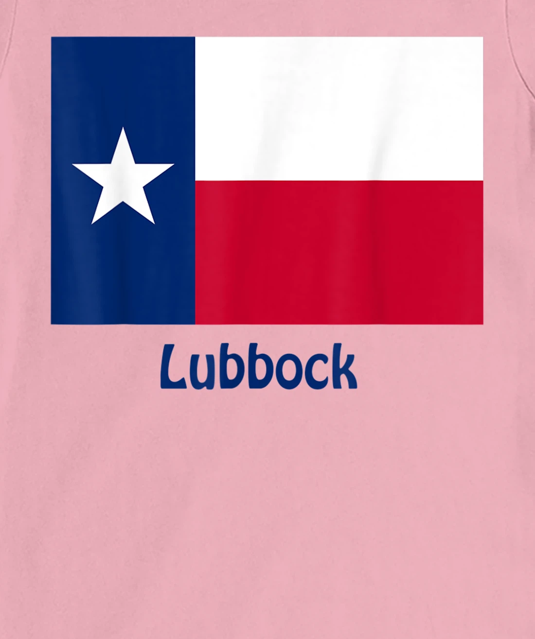 Womens Lubbock Texas USA Flag Souvenir T-Shirt, Kid T-Shirt and Women T-Shirt