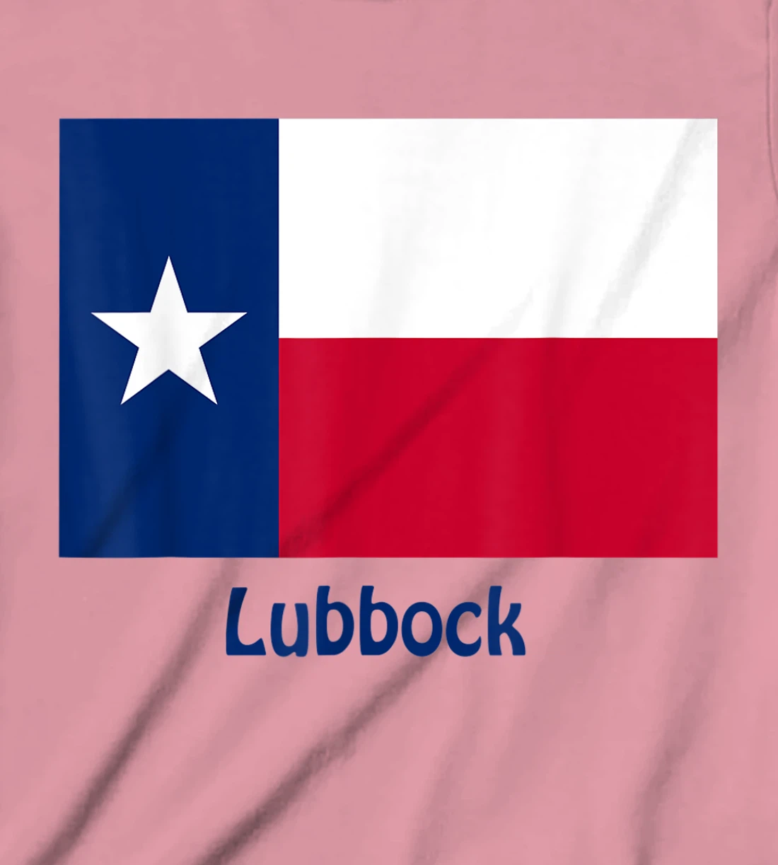 Womens Lubbock Texas USA Flag Souvenir T-Shirt, Kid T-Shirt and Women T-Shirt