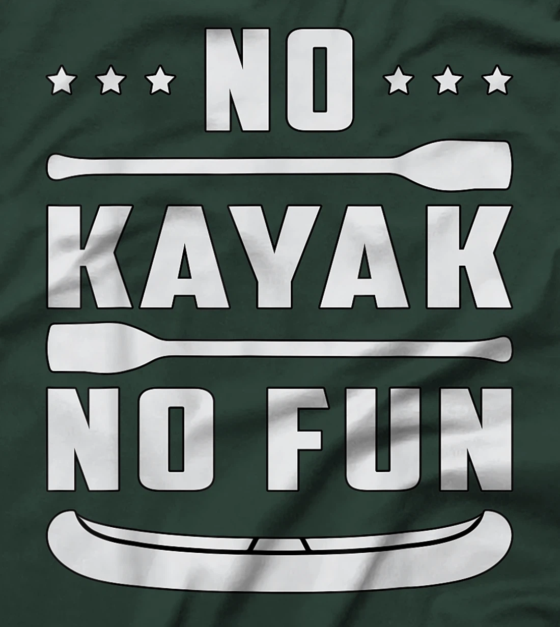 No Kayak No Fun Paddle Kayaking Canoe Paddling Retro Kayak T-Shirt, Women T-Shirt