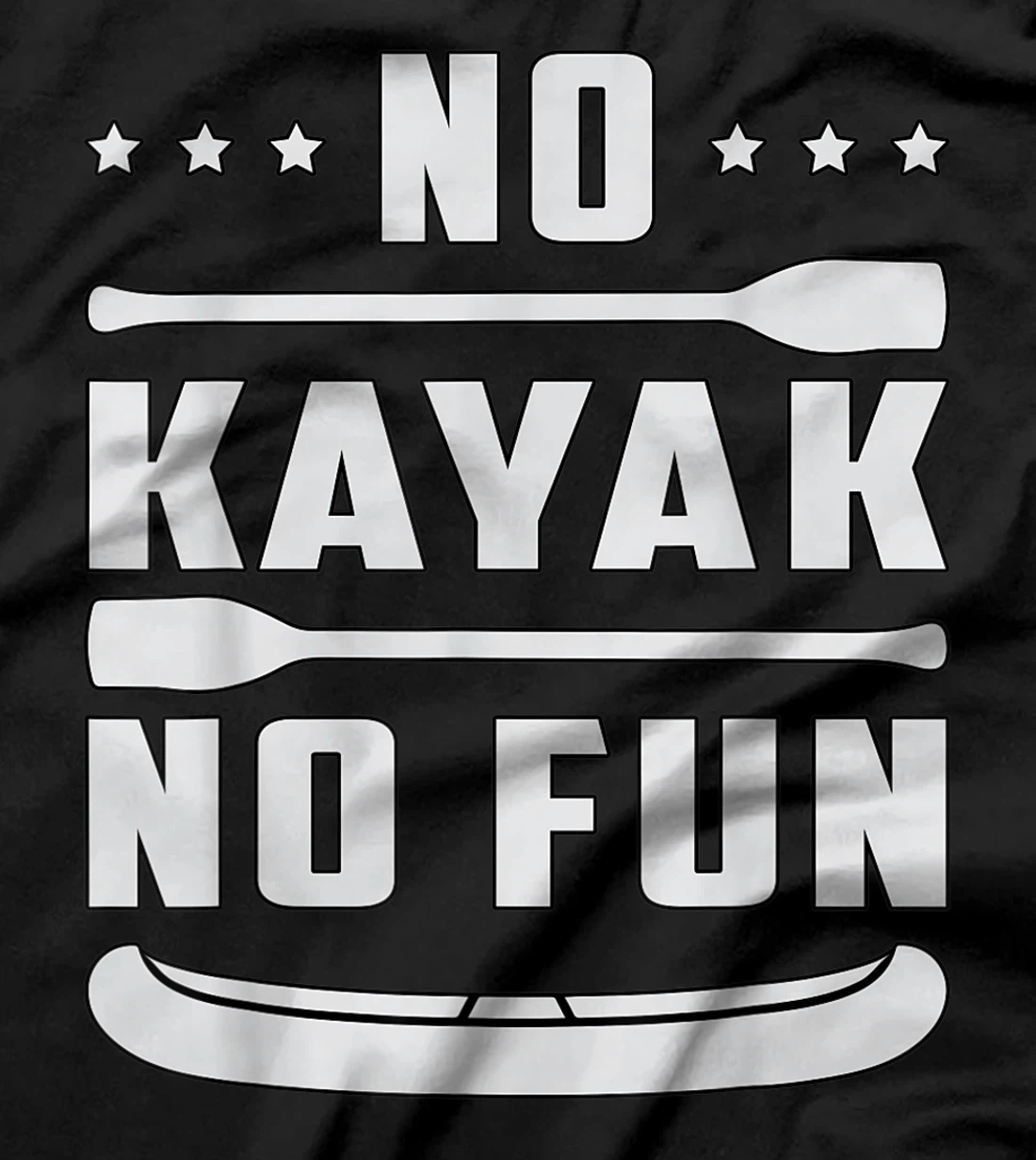 No Kayak No Fun Paddle Kayaking Canoe Paddling Retro Kayak T-Shirt, Women T-Shirt