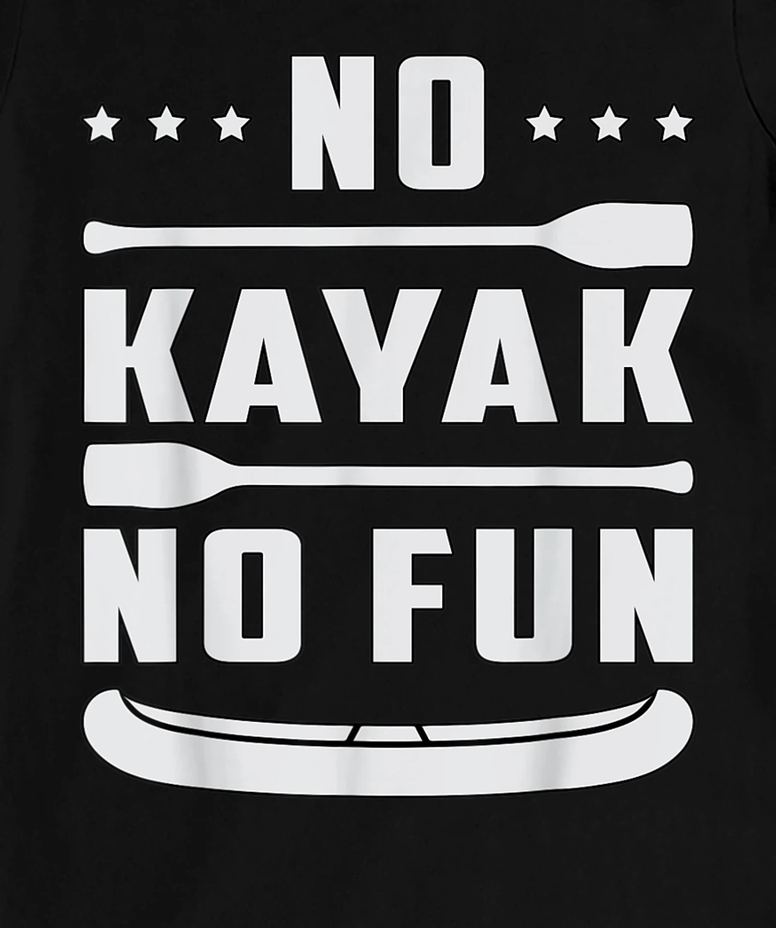 No Kayak No Fun Paddle Kayaking Canoe Paddling Retro Kayak T-Shirt, Women T-Shirt
