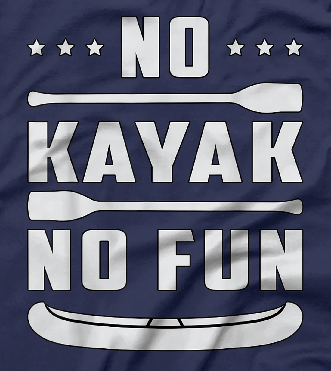 No Kayak No Fun Paddle Kayaking Canoe Paddling Retro Kayak T-Shirt, Women T-Shirt