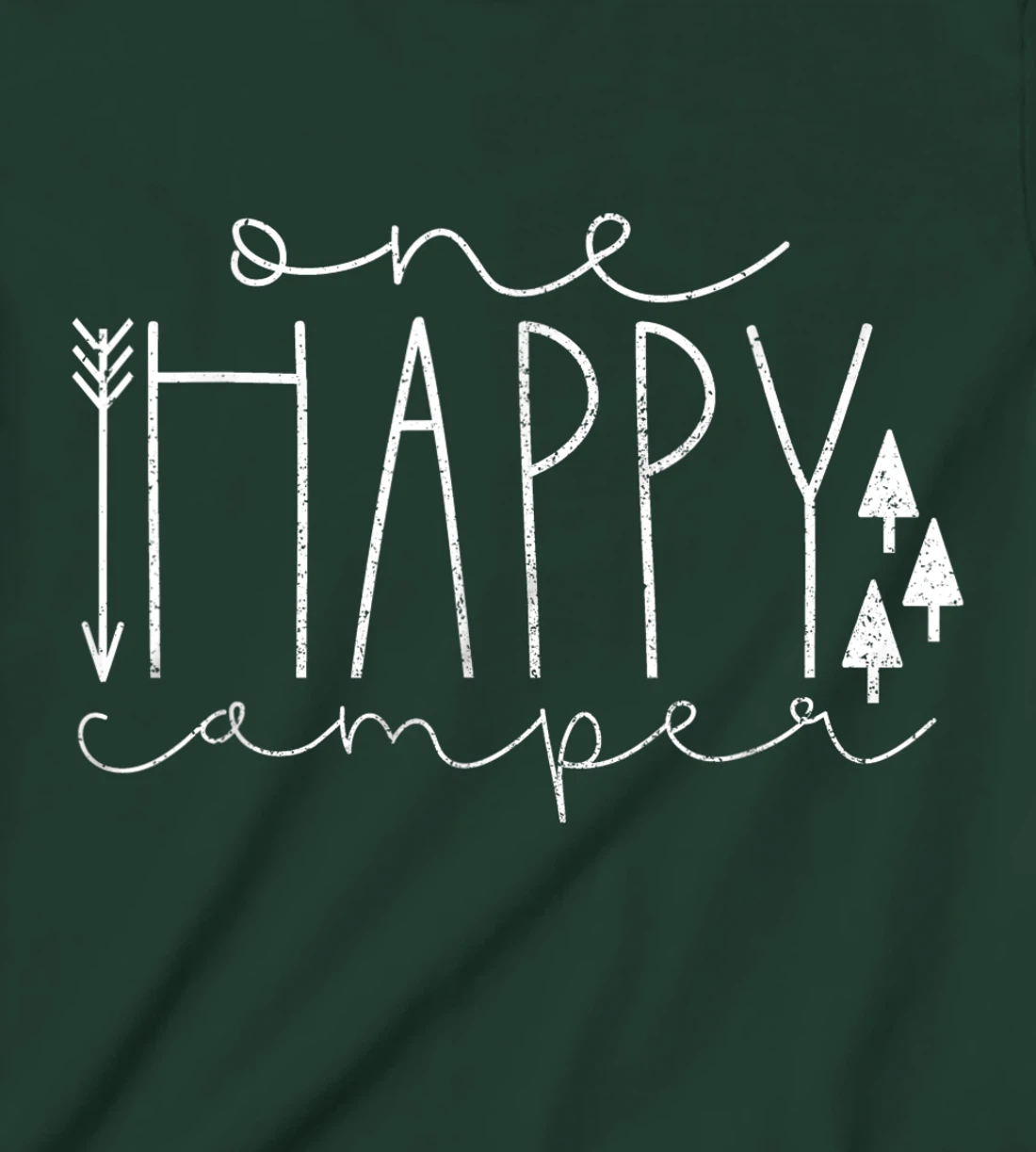 Happy Camping Outdoor Camper T-Shirt, Kid T-Shirt and Women T-Shirt
