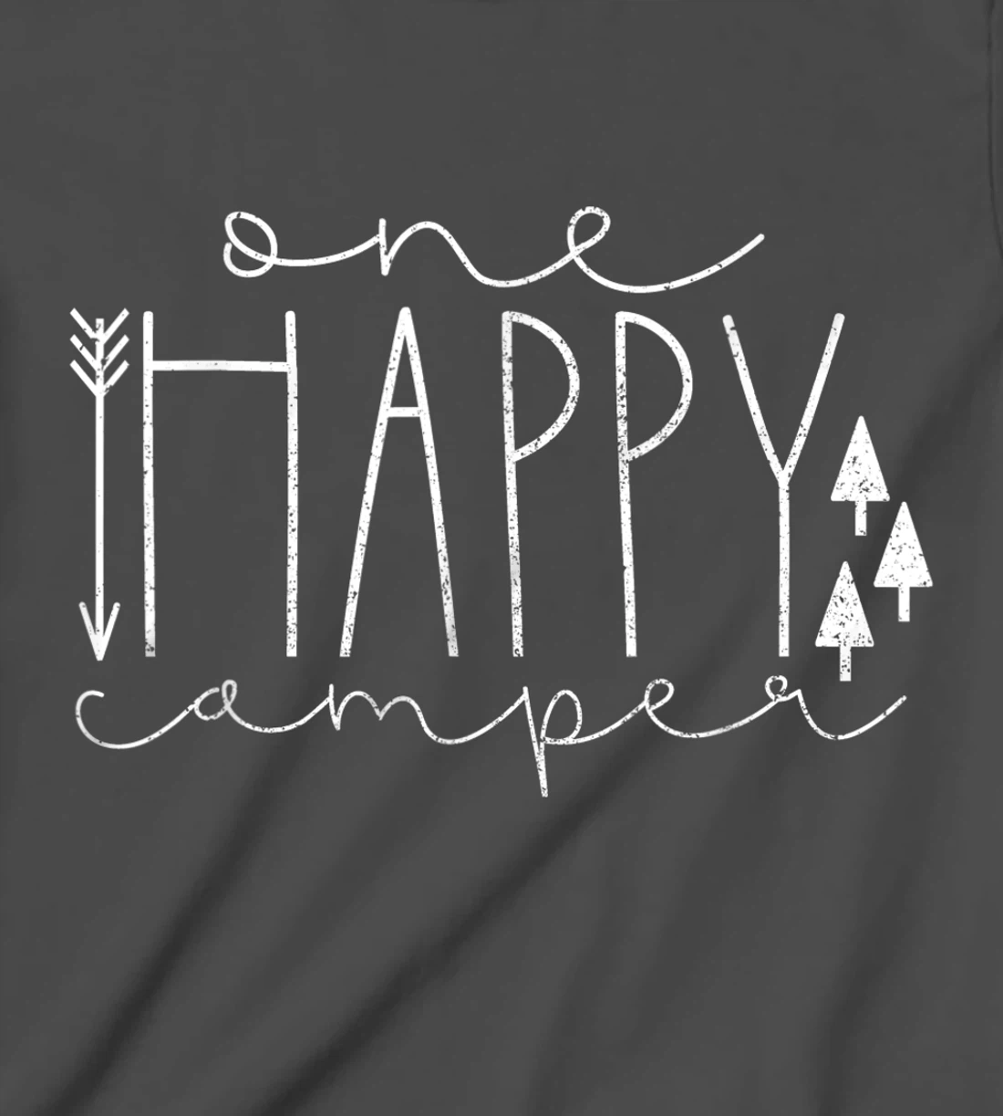 Happy Camping Outdoor Camper T-Shirt, Kid T-Shirt and Women T-Shirt