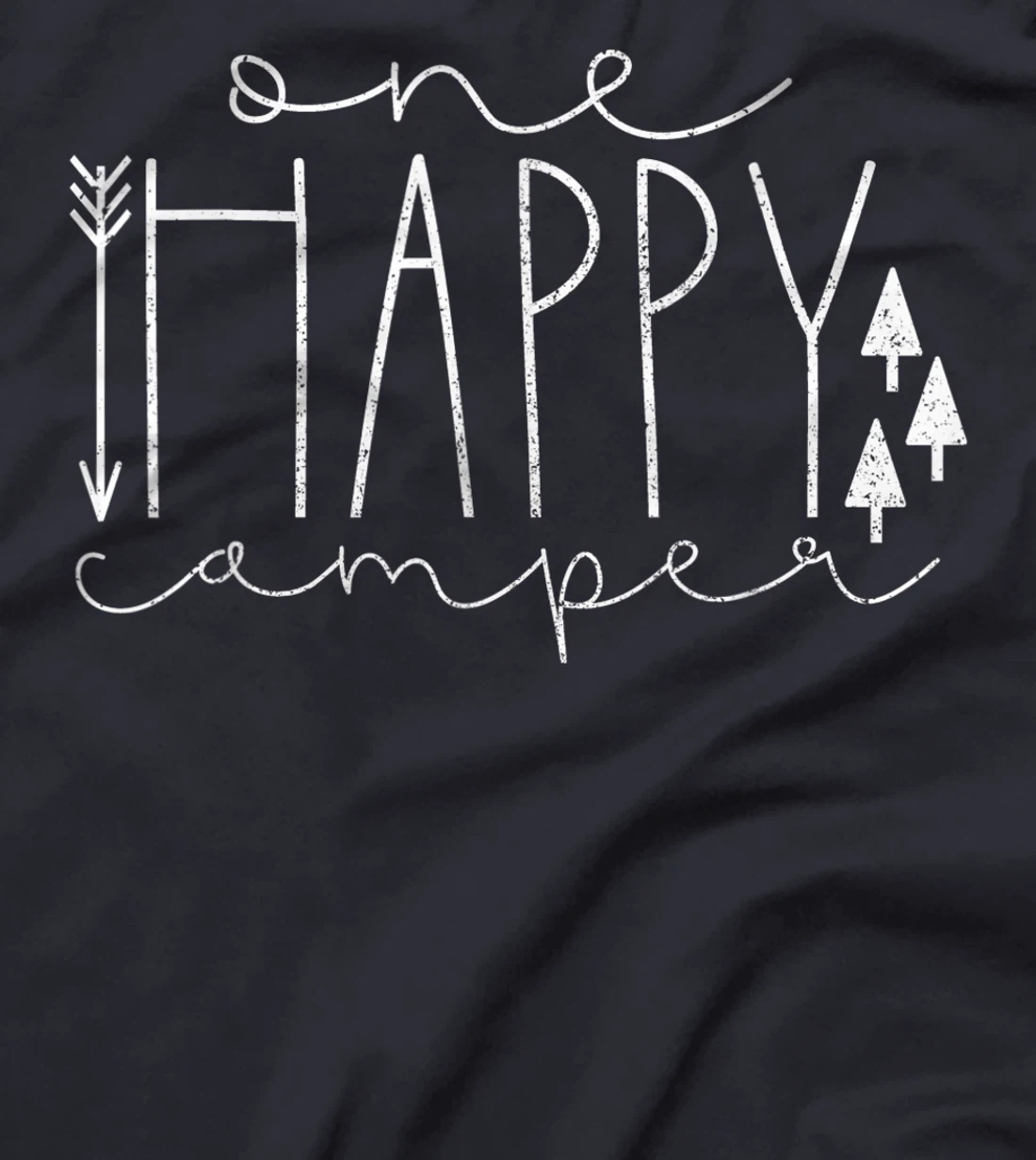 Happy Camping Outdoor Camper T-Shirt, Kid T-Shirt and Women T-Shirt