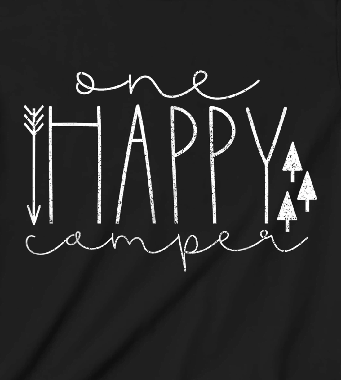 Happy Camping Outdoor Camper T-Shirt, Kid T-Shirt and Women T-Shirt