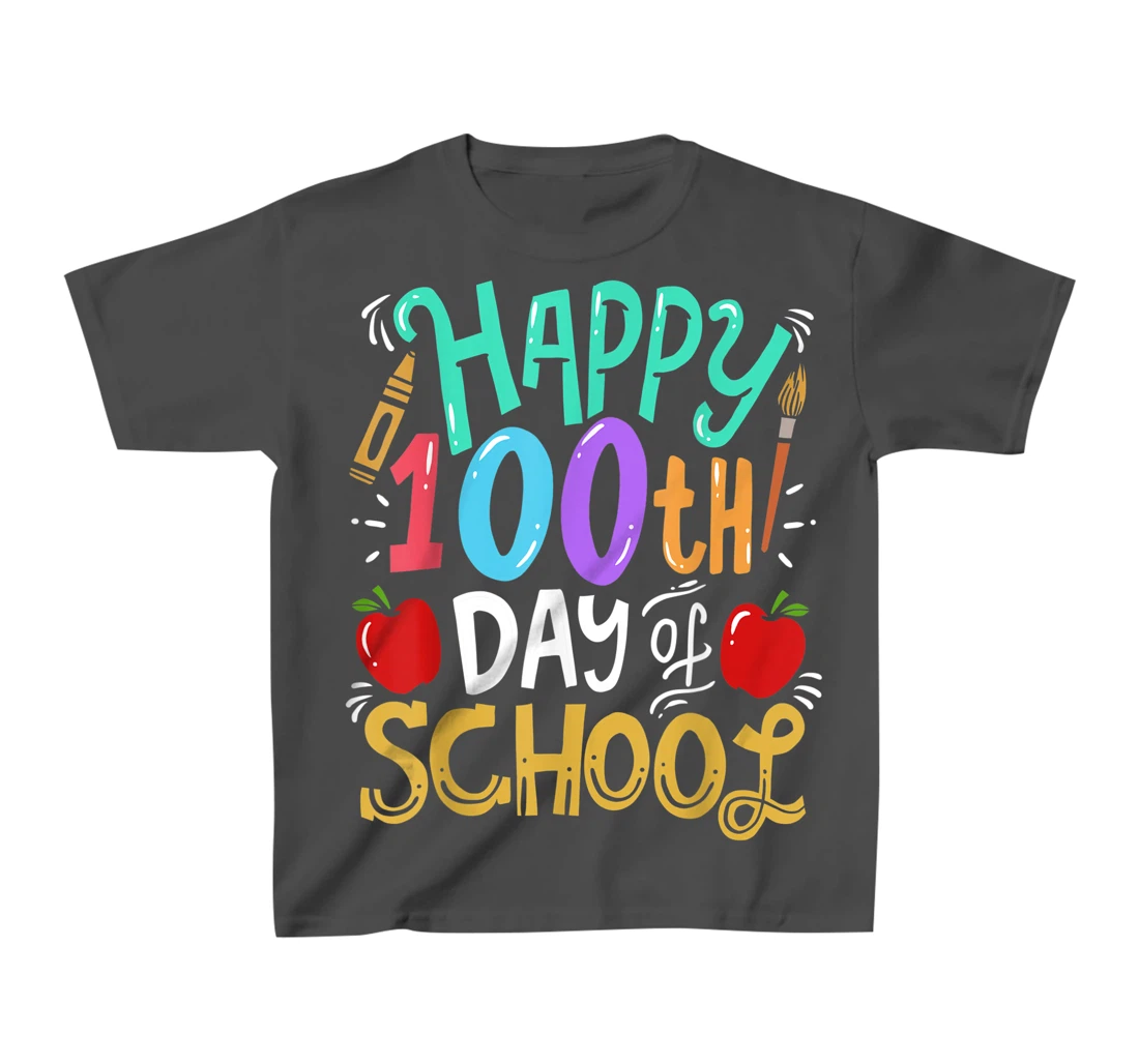 100th Day Of School 100 Days Teacher Student Gift T-Shirt, Kid T-Shirt and Women T-Shirt