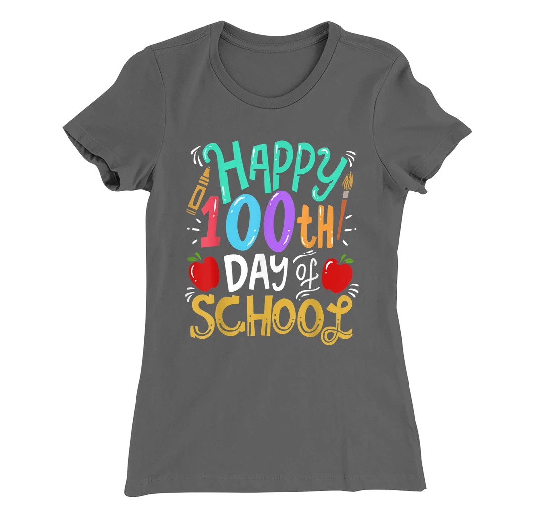 100th Day Of School 100 Days Teacher Student Gift T-Shirt, Kid T-Shirt and Women T-Shirt
