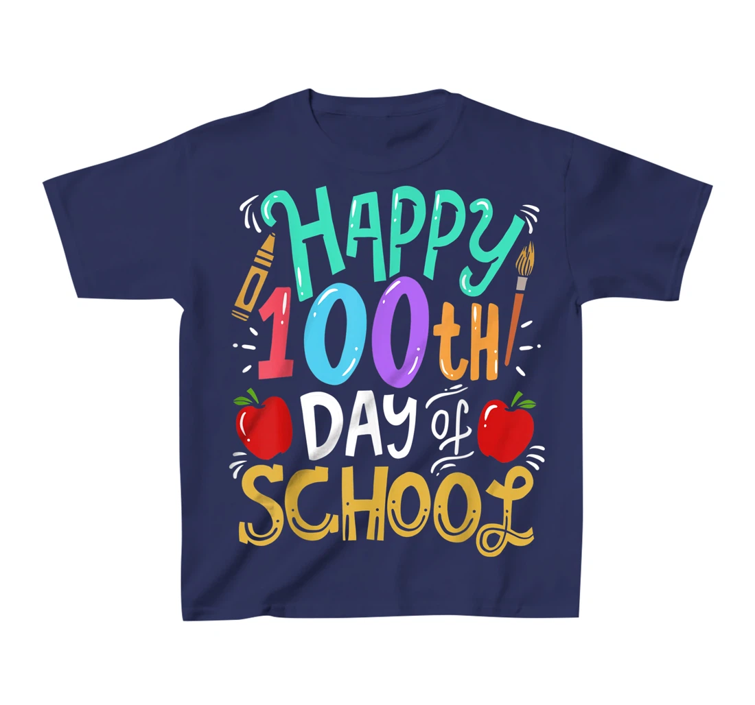 100th Day Of School 100 Days Teacher Student Gift T-Shirt, Kid T-Shirt and Women T-Shirt