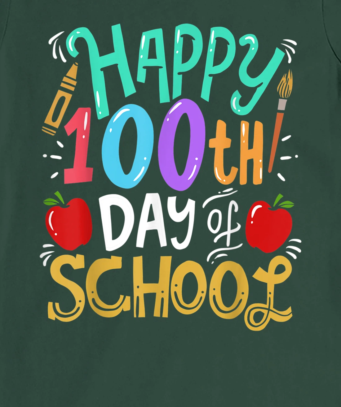 100th Day Of School 100 Days Teacher Student Gift T-Shirt, Kid T-Shirt and Women T-Shirt