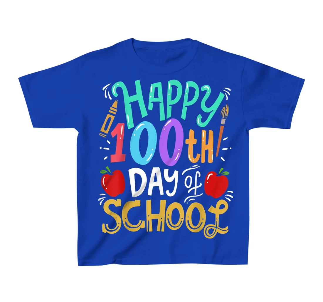 100th Day Of School 100 Days Teacher Student Gift T-Shirt, Kid T-Shirt and Women T-Shirt