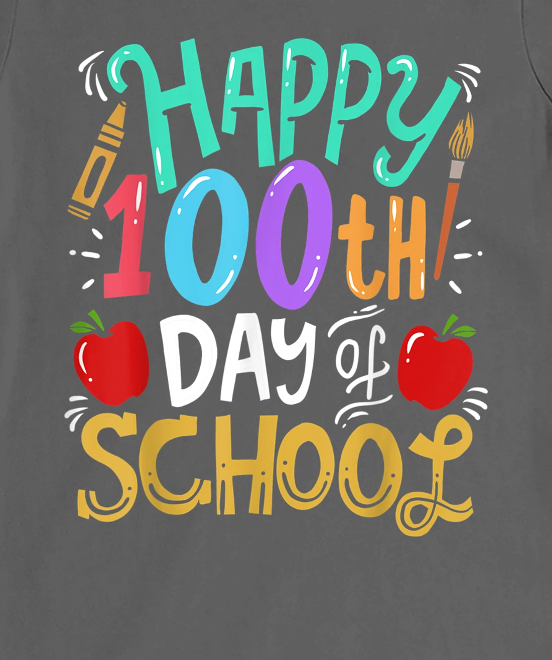 100th Day Of School 100 Days Teacher Student Gift T-Shirt, Kid T-Shirt and Women T-Shirt