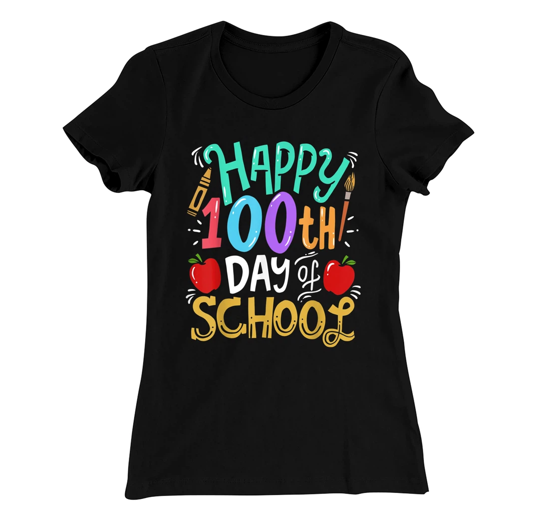 100th Day Of School 100 Days Teacher Student Gift T-Shirt, Kid T-Shirt and Women T-Shirt