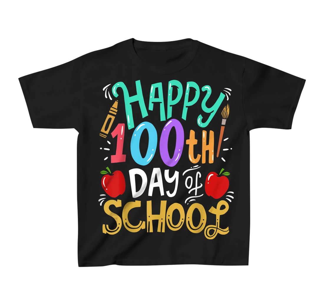 100th Day Of School 100 Days Teacher Student Gift T-Shirt, Kid T-Shirt and Women T-Shirt