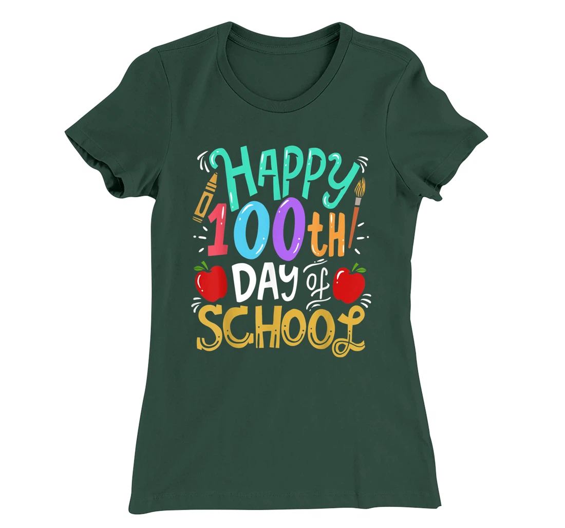 100th Day Of School 100 Days Teacher Student Gift T-Shirt, Kid T-Shirt and Women T-Shirt
