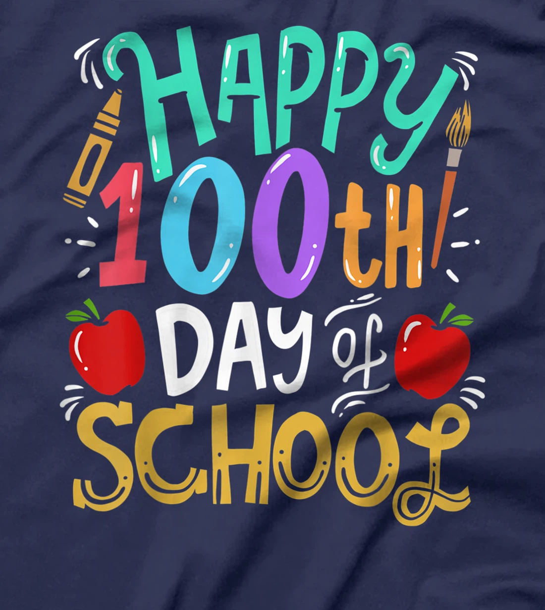 100th Day Of School 100 Days Teacher Student Gift T-Shirt, Kid T-Shirt and Women T-Shirt