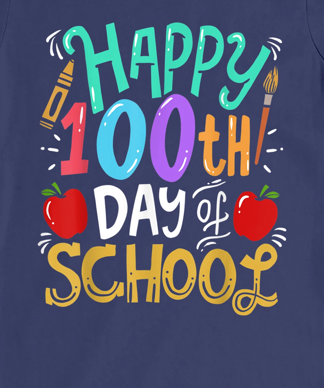 100th Day Of School 100 Days Teacher Student Gift T-Shirt, Kid T-Shirt and Women T-Shirt