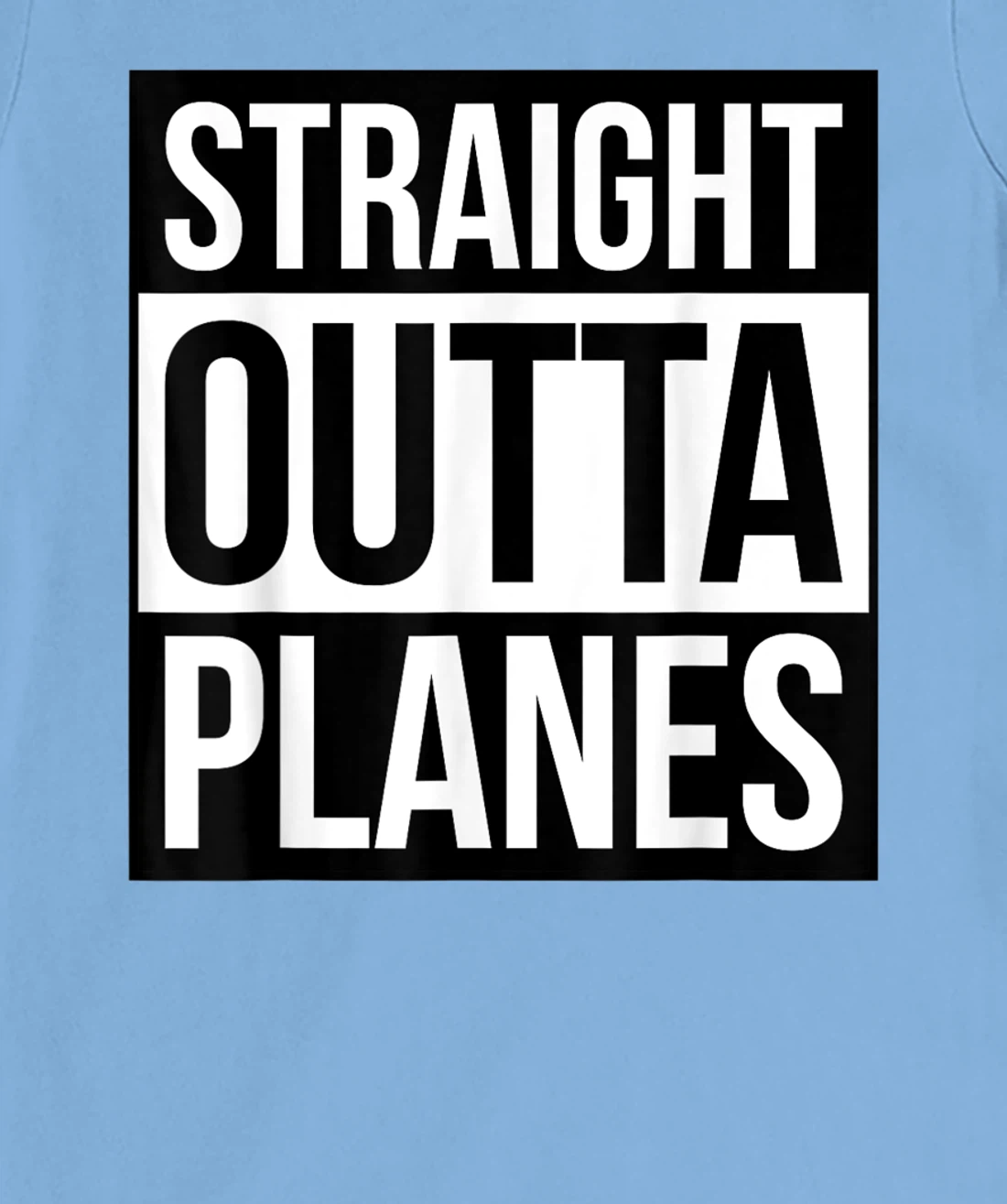 Womens Skydiver Saying Straight Outta Planes Skydiving Parachuting T-Shirt, Women T-Shirt