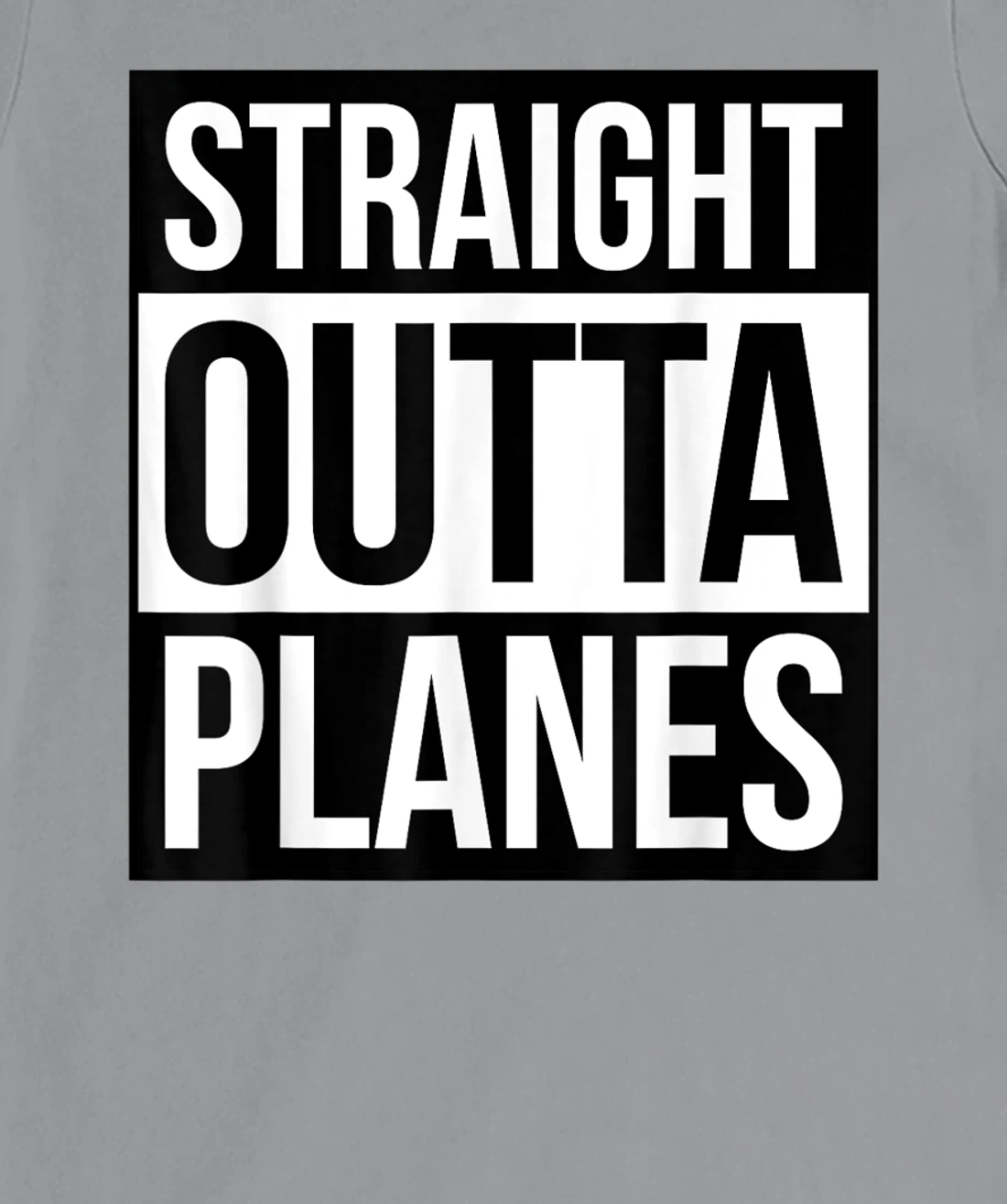 Womens Skydiver Saying Straight Outta Planes Skydiving Parachuting T-Shirt, Women T-Shirt