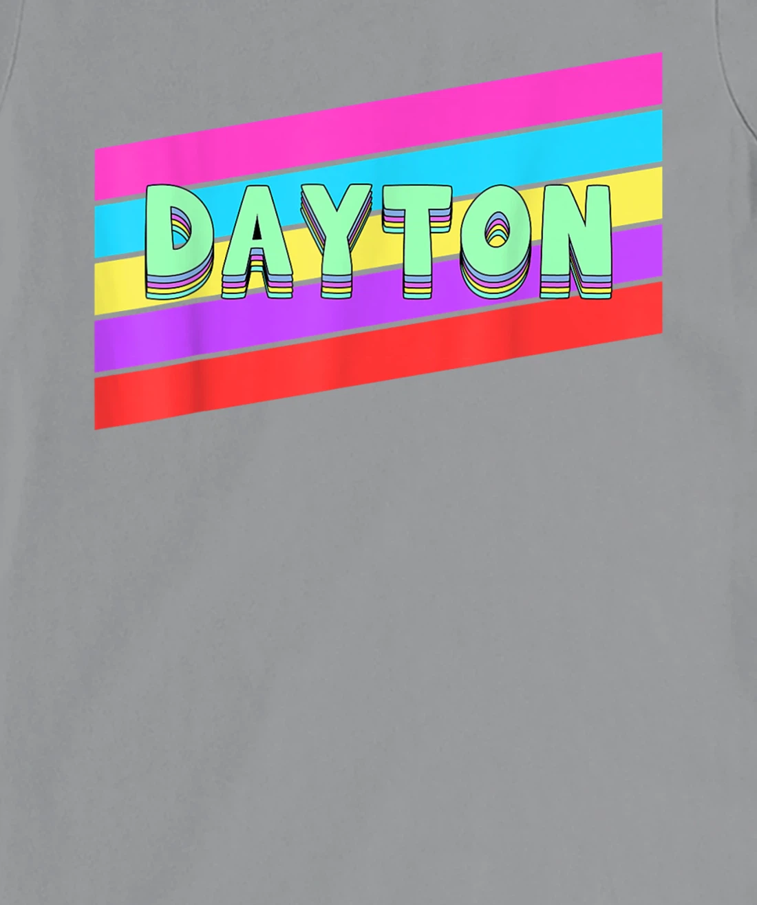 Womens Dayton Ohio Vintage Retro Throwback Gift T-Shirt, Kid T-Shirt and Women T-Shirt