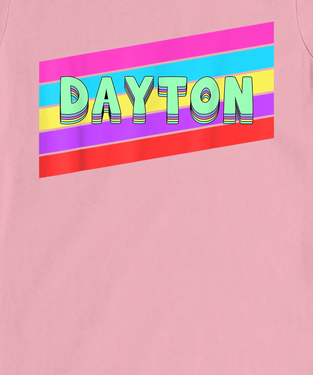 Womens Dayton Ohio Vintage Retro Throwback Gift T-Shirt, Kid T-Shirt and Women T-Shirt