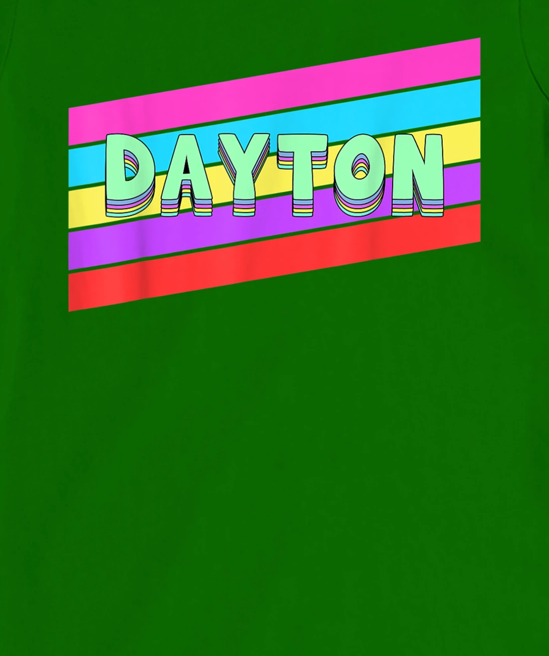 Womens Dayton Ohio Vintage Retro Throwback Gift T-Shirt, Kid T-Shirt and Women T-Shirt