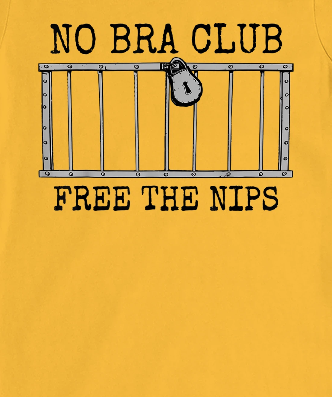 Womens They're Innocent! Free The Nips Jail Bars Funny No Bra Club T-Shirt, Women T-Shirt