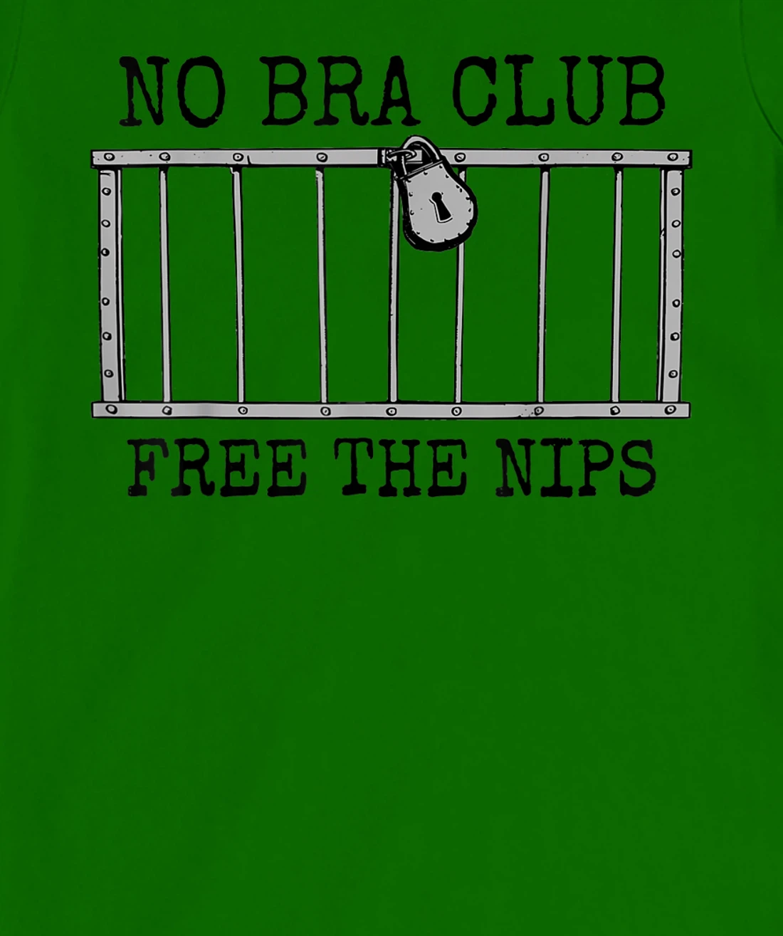 Womens They're Innocent! Free The Nips Jail Bars Funny No Bra Club T-Shirt, Women T-Shirt