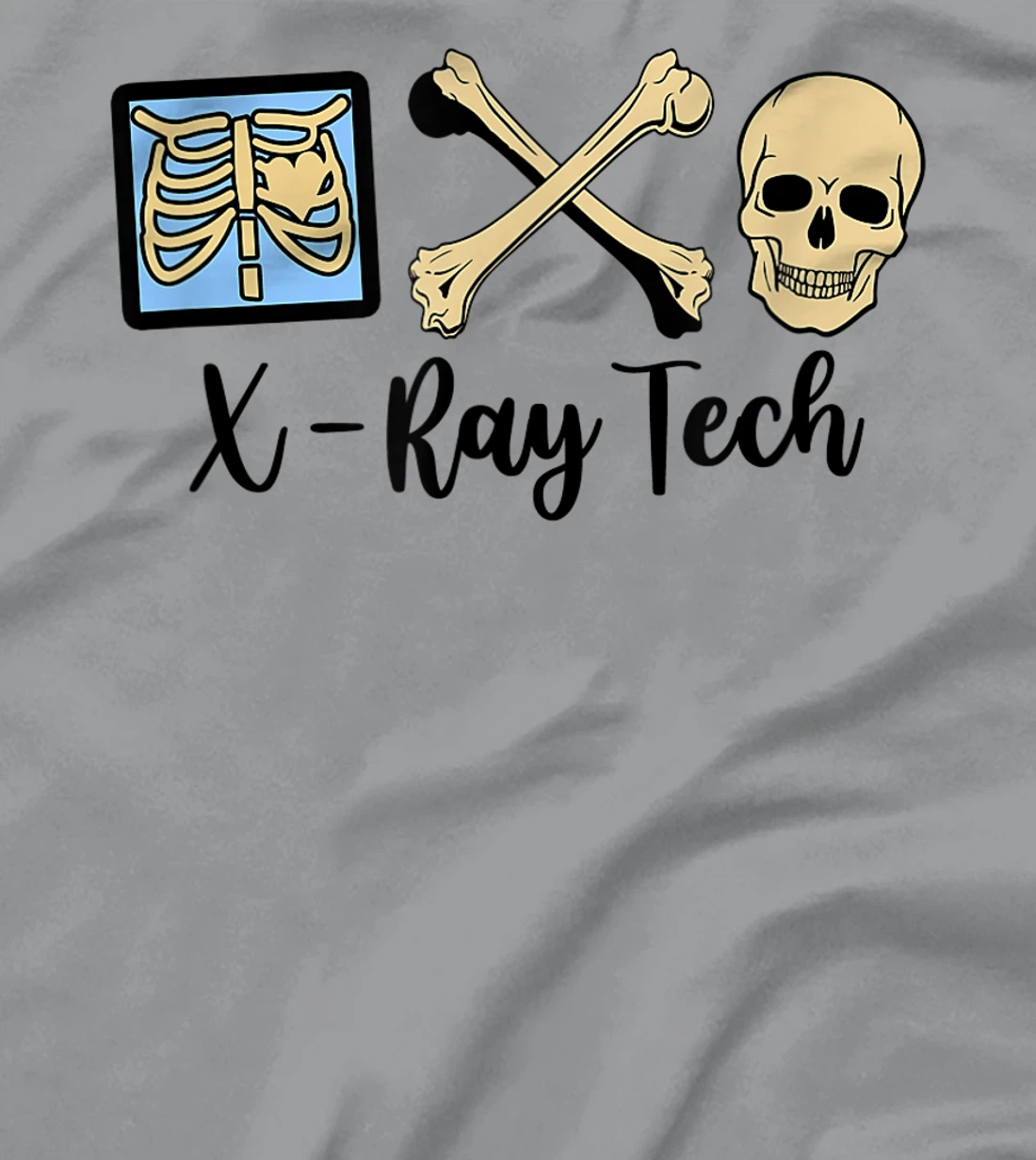 Womens X-Ray Tech Technician Proud Radiologic Technologist Skelton T-Shirt, Women T-Shirt
