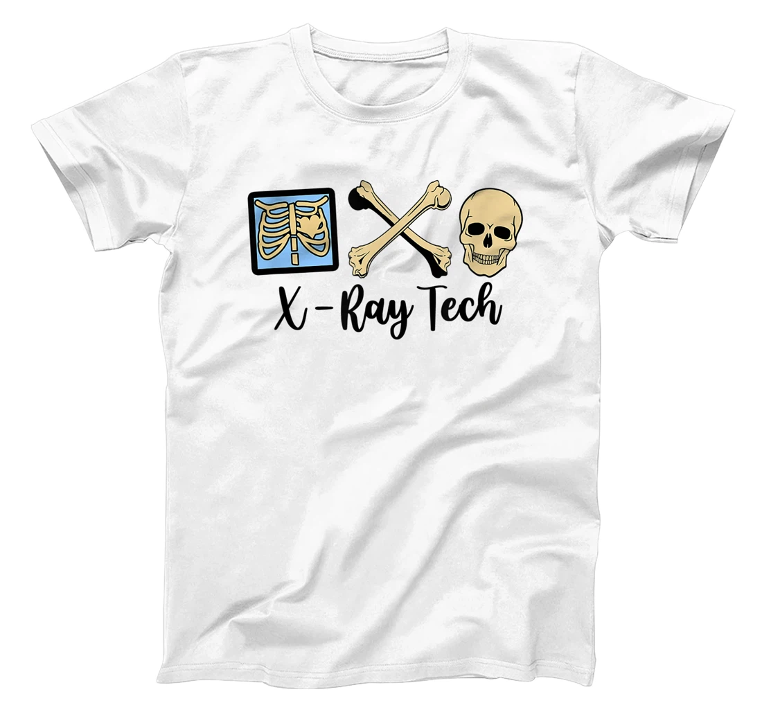 Womens X-Ray Tech Technician Proud Radiologic Technologist Skelton T-Shirt, Women T-Shirt