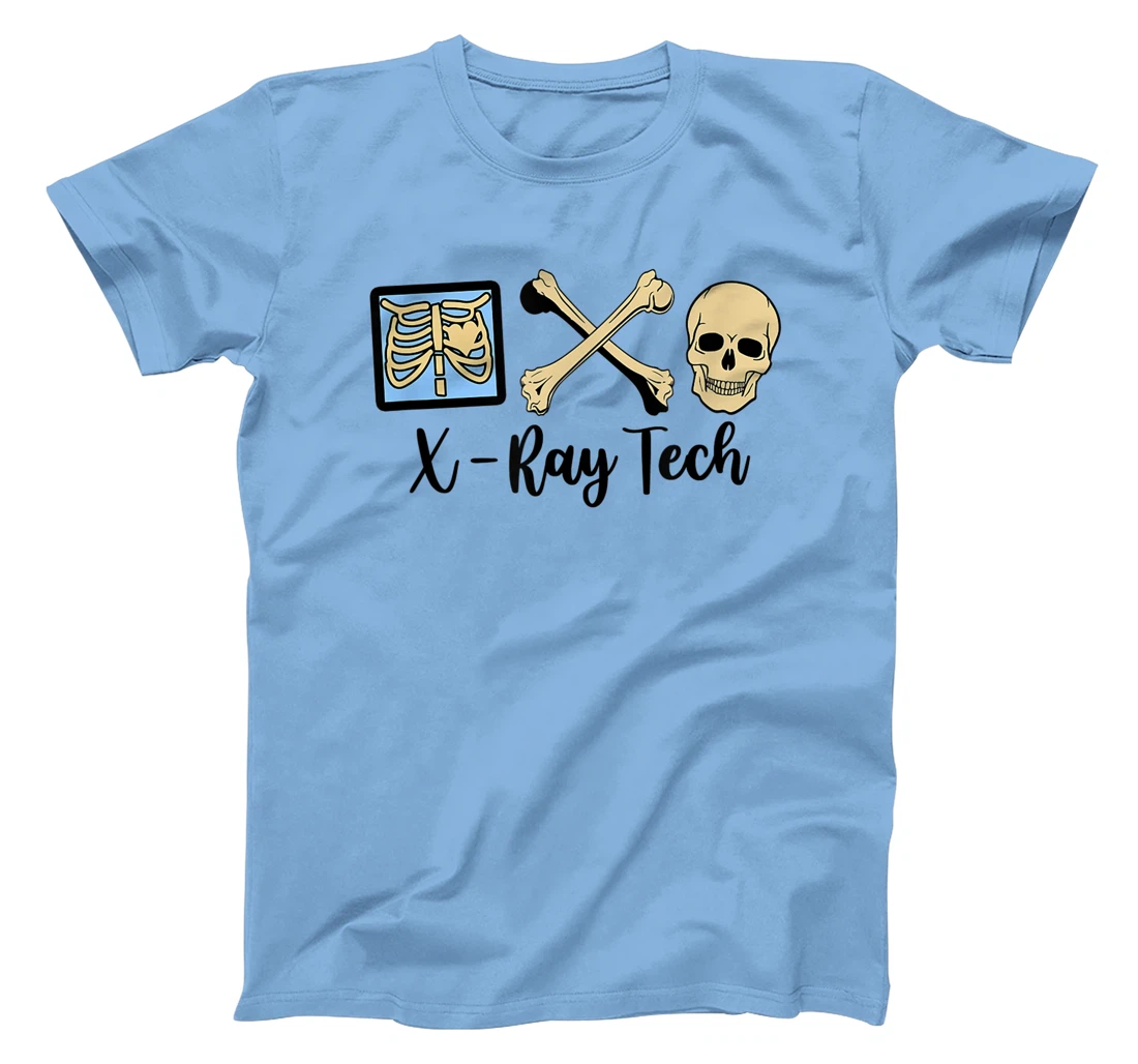 Womens X-Ray Tech Technician Proud Radiologic Technologist Skelton T-Shirt, Women T-Shirt