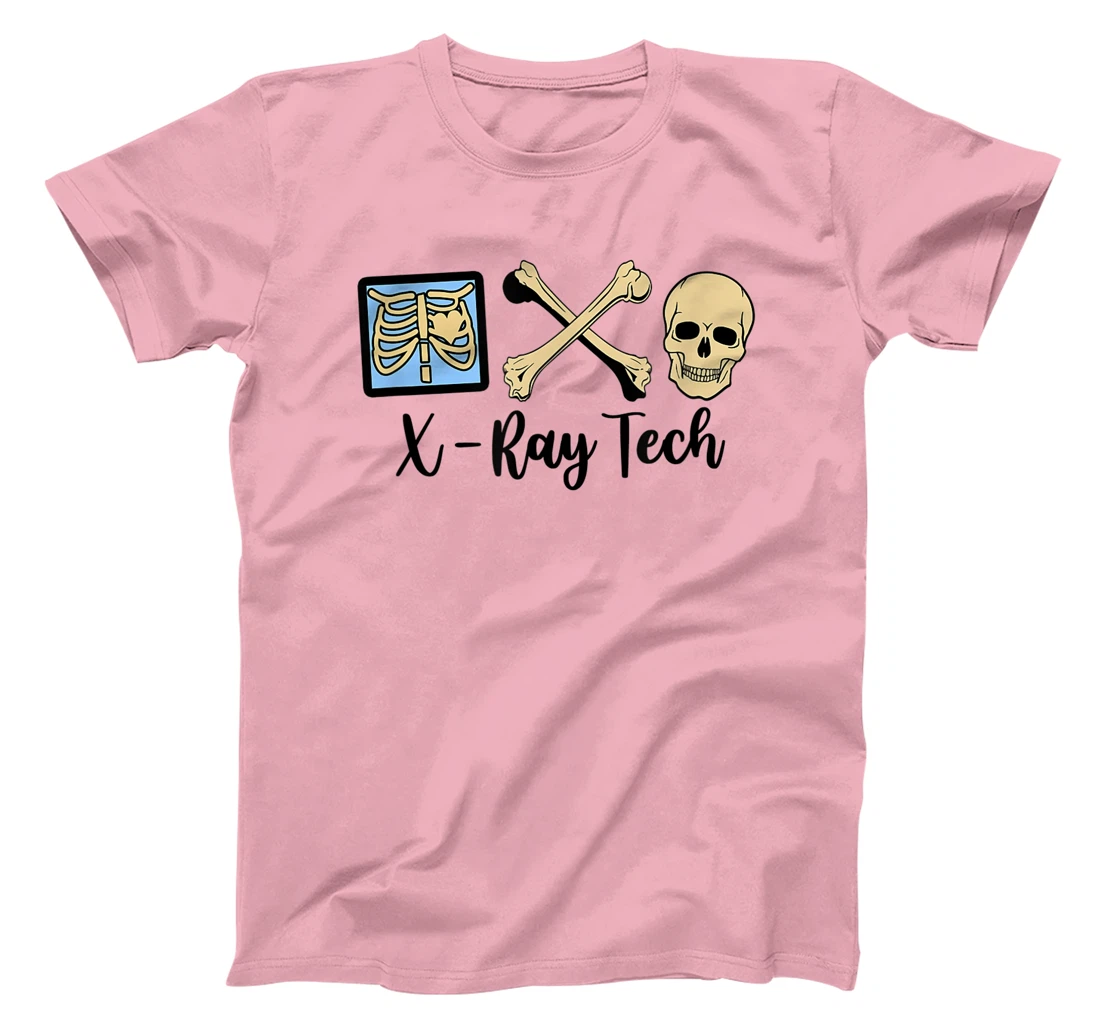 Womens X-Ray Tech Technician Proud Radiologic Technologist Skelton T-Shirt, Women T-Shirt