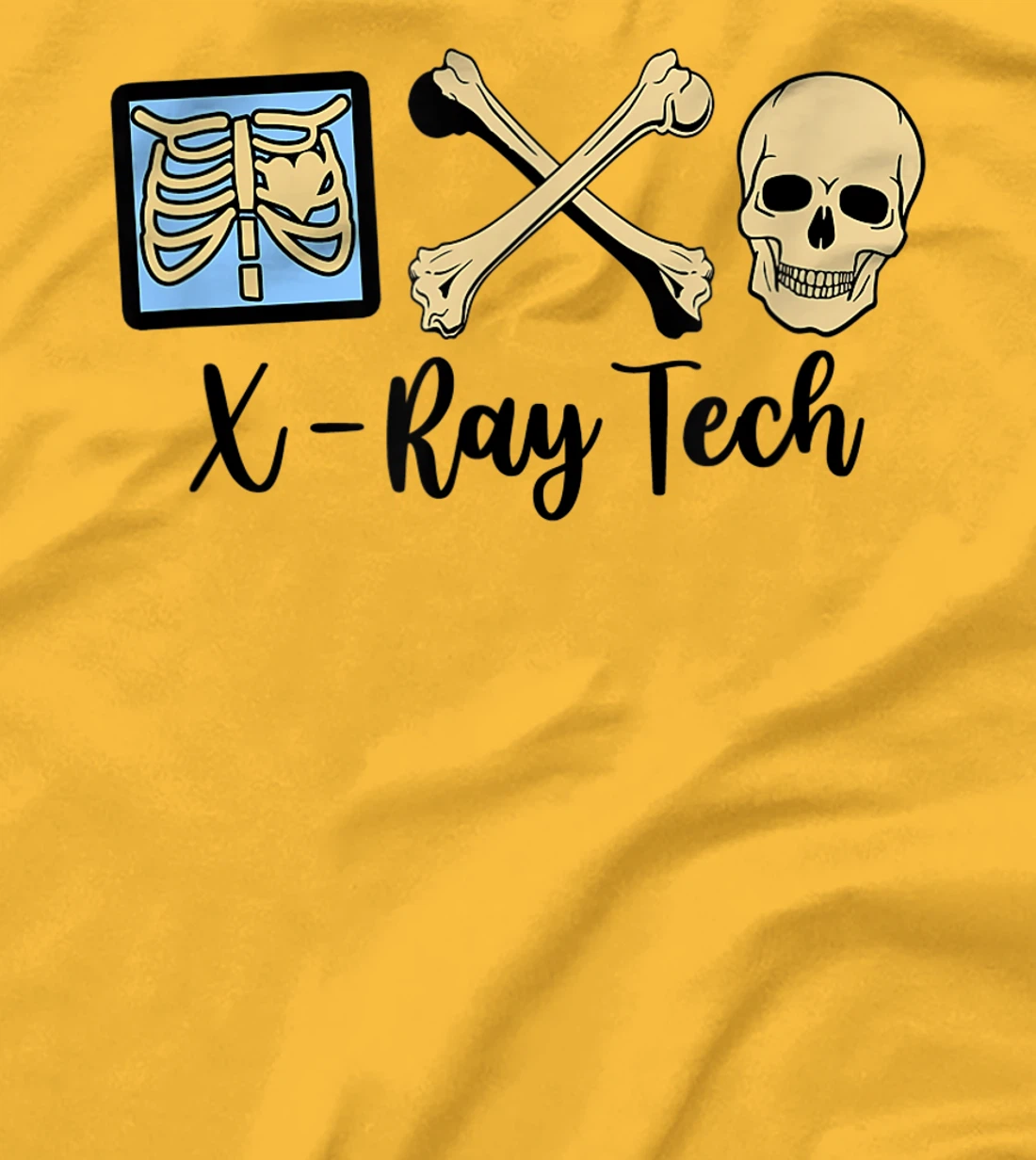 Womens X-Ray Tech Technician Proud Radiologic Technologist Skelton T-Shirt, Women T-Shirt