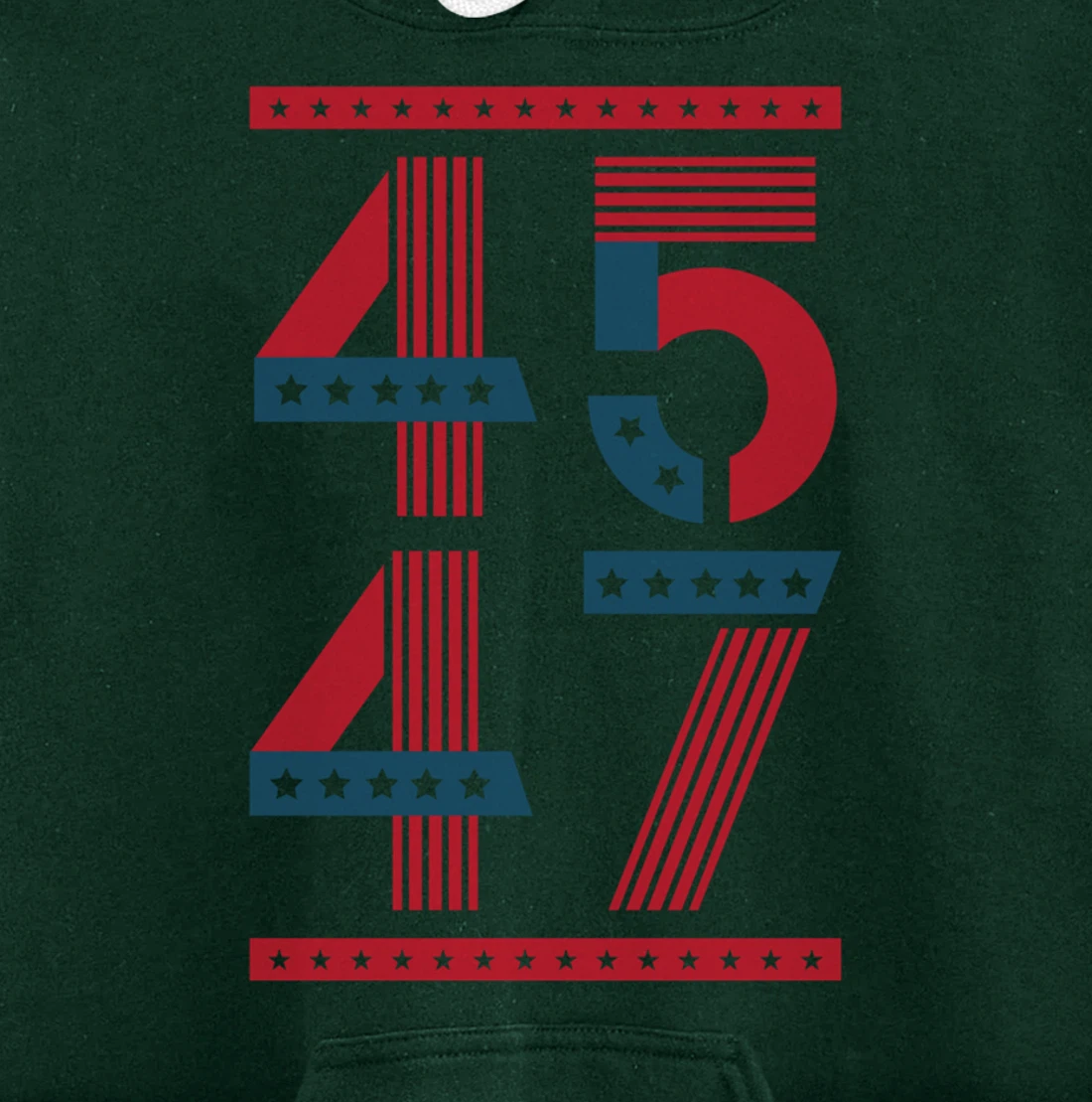 Vintage Donald Trump Hoodie Trump 45 47 2024 President Pullover Hoodie