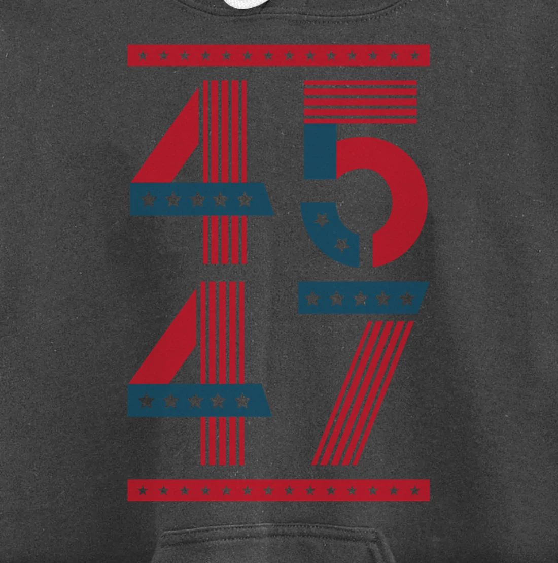 Vintage Donald Trump Hoodie Trump 45 47 2024 President Pullover Hoodie