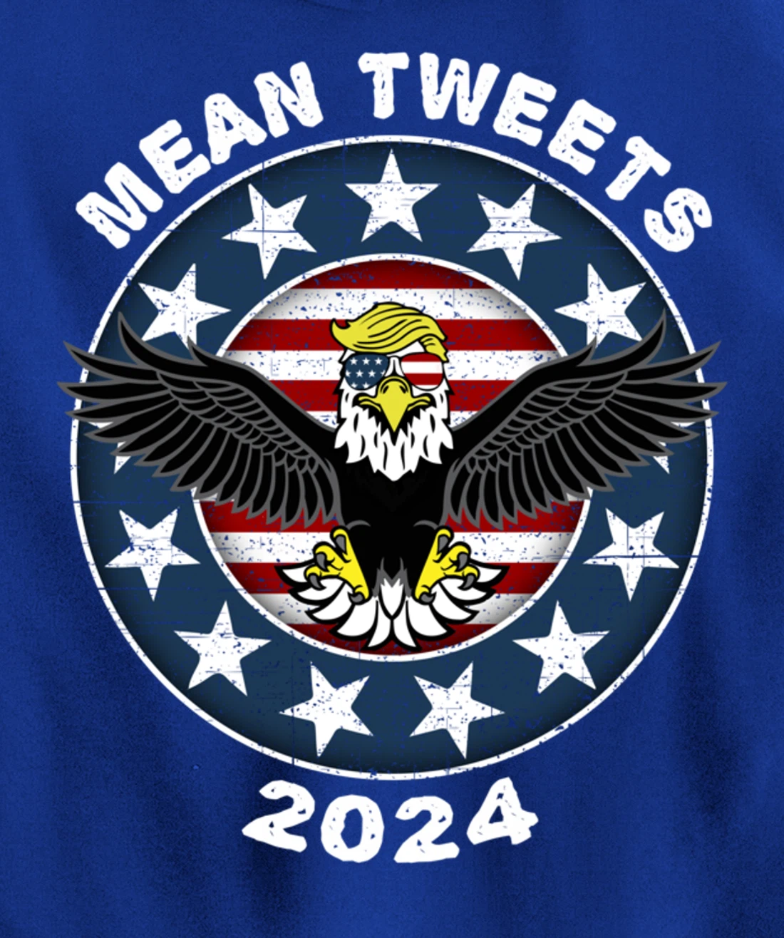 Mean Tweets 2024 Shirt Trump Hoodies Mens GOP Election Pullover Hoodie