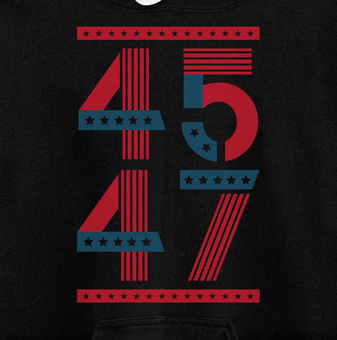 Vintage Donald Trump Hoodie Trump 45 47 2024 President Pullover Hoodie