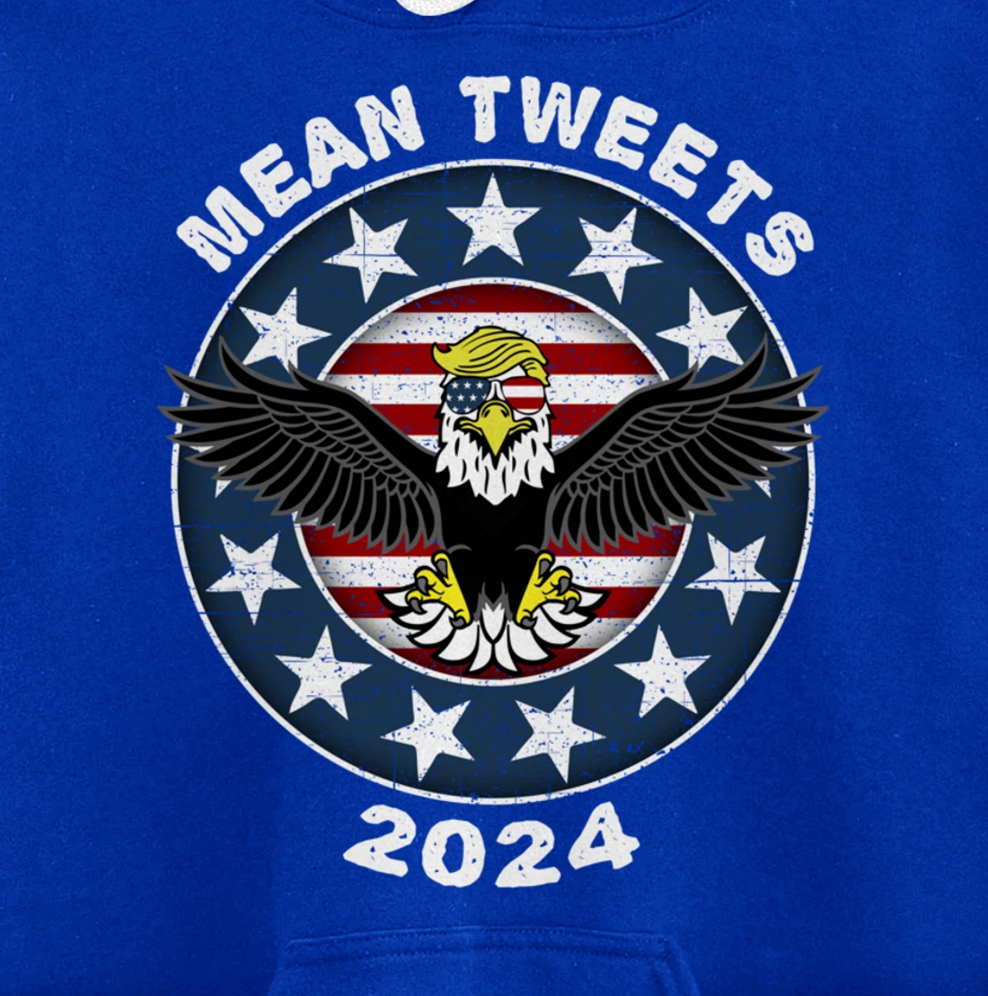 Mean Tweets 2024 Shirt Trump Hoodies Mens GOP Election Pullover Hoodie